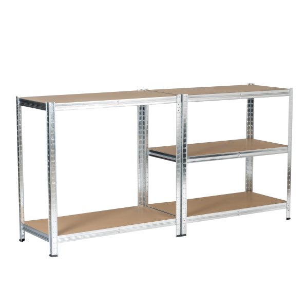 Regał magazynowy do domku narzędziowego 180x90x40 cm - 875 kg udźwigu - obrazek 3